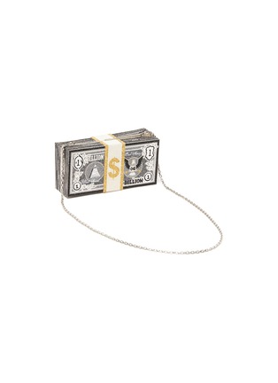 Detail View - Click To Enlarge - JUDITH LEIBER - Billion Stack of Cash crystal pavé clutch