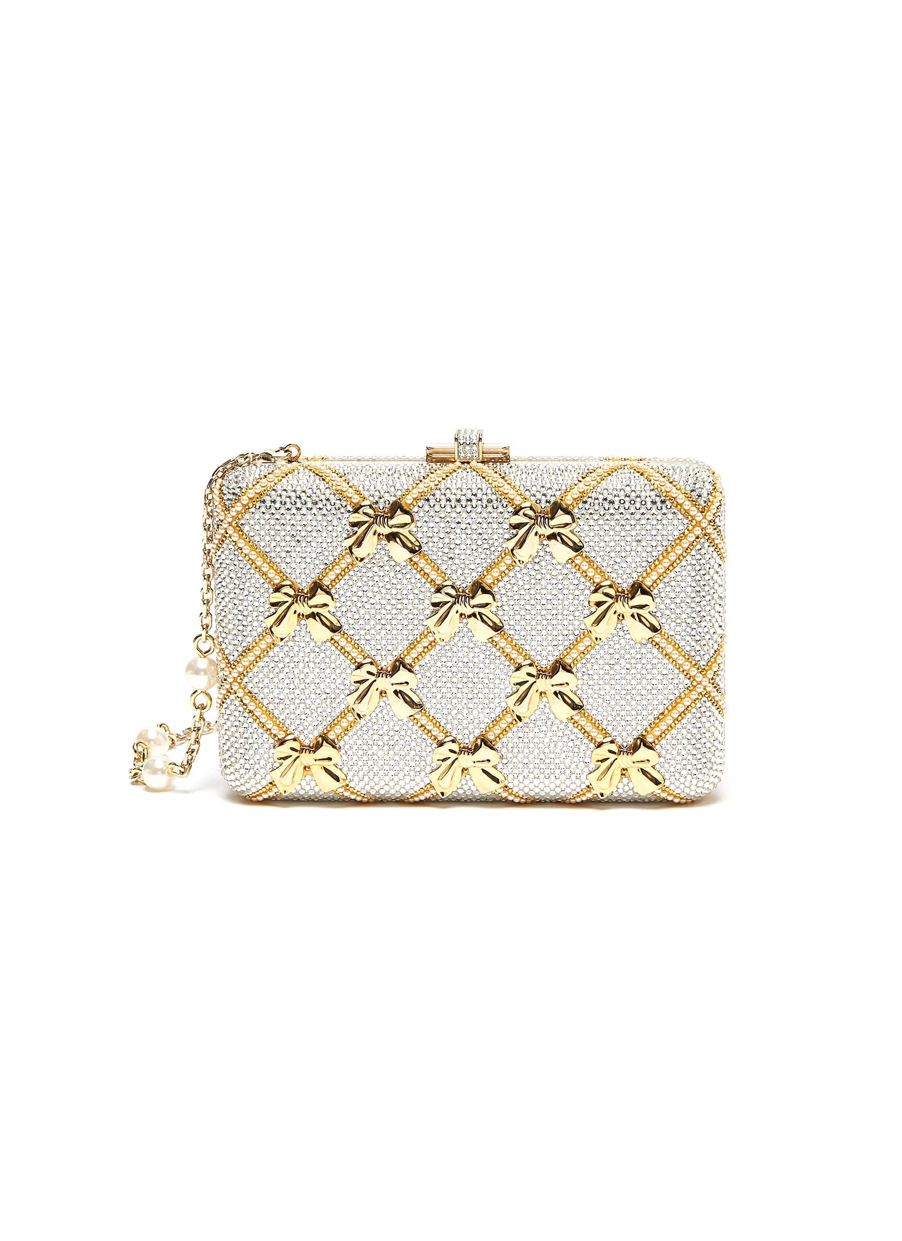 judith leiber bow clutch