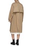 Back View - Click To Enlarge - PORTSPURE - Detachable panel trench coat