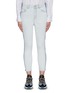 Main View - Click To Enlarge - PORTSPURE - Contrast panelled skinny jeans