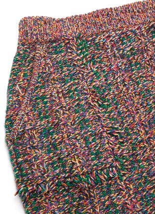 Detail View - Click To Enlarge - PORTSPURE - Side pockets tweed skirt