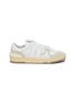 Main View - Click To Enlarge - LANVIN - Suede panel low top tennis sneakers
