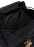 Detail View - Click To Enlarge - LANVIN - Duvet' nylon backpack