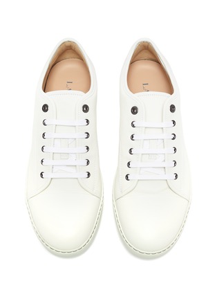 Detail View - Click To Enlarge - LANVIN - DBB1 lace up leather sneakers