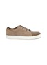 Main View - Click To Enlarge - LANVIN - Tonal captoe suede leather sneakers