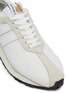 Detail View - Click To Enlarge - LANVIN - Suede panel running sneakers