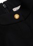 Detail View - Click To Enlarge - ALEXANDER MCQUEEN - 'Grain de Poudre' sleeveless military dress