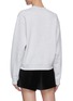 Back View - Click To Enlarge - T BY ALEXANDER WANG - Foundation terry crewneck sweatshirt