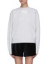 Main View - Click To Enlarge - T BY ALEXANDER WANG - Foundation terry crewneck sweatshirt