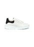 Main View - Click To Enlarge - ALEXANDER MCQUEEN - Oversized contrast tab oversized court trainers