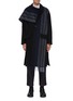 Main View - Click To Enlarge - FFIXXED STUDIOS - Scarf panel coat