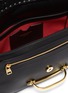 Detail View - Click To Enlarge - ALEXANDER MCQUEEN - 'The Story' stitch detail leather shoulder bag