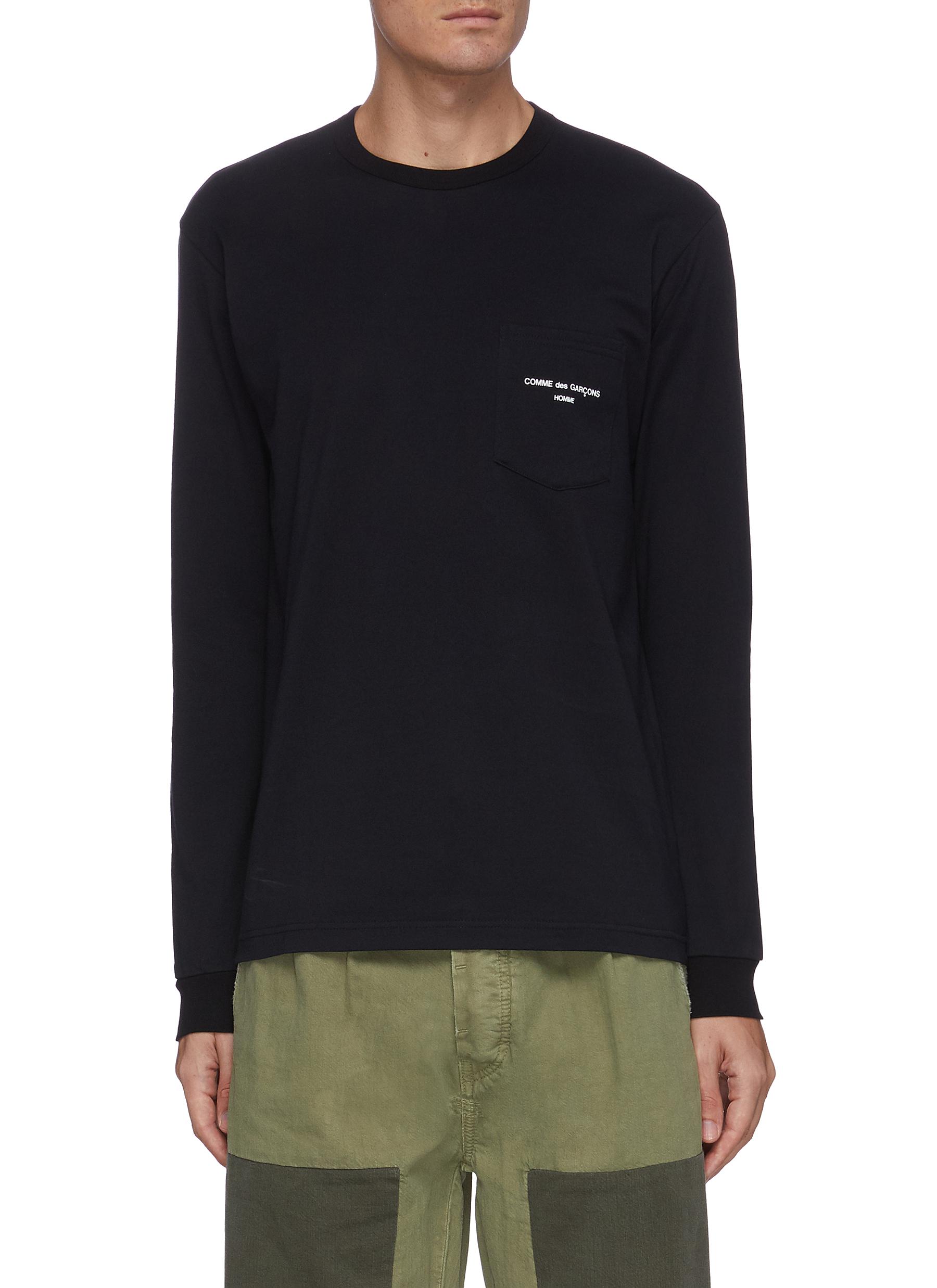 comme des garcons homme long sleeve