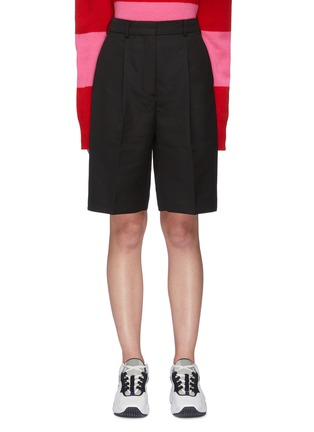 Main View - Click To Enlarge - ACNE STUDIOS - Darted suiting shorts