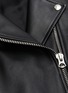  - ACNE STUDIOS - Cropped lambskin leather biker jacket