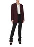 Figure View - Click To Enlarge - ACNE STUDIOS - Double Breast Belt Jacket