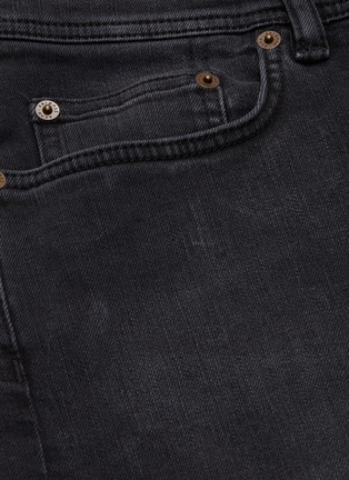  - ACNE STUDIOS - Black faded crop jeans