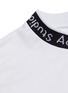  - ACNE STUDIOS - Contrast logo crewneck drop shoulder T-shirt