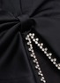 Detail View - Click To Enlarge - AREA - Bow embellished mini skirt