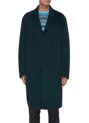 Main View - Click To Enlarge - ACNE STUDIOS - Double face single breasted wool coat
