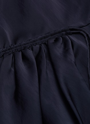Detail View - Click To Enlarge - FFIXXED STUDIOS - Gathered asymmetric hem maxi skirt
