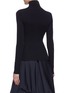 Back View - Click To Enlarge - FFIXXED STUDIOS - Gathered turtleneck top
