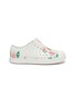 Main View - Click To Enlarge - NATIVE  - 'Jefferson' flower and bee print perforated toddler slip-on sneakers
