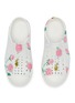 Figure View - Click To Enlarge - NATIVE  - 'Jefferson' flower and bee print perforated toddler slip-on sneakers