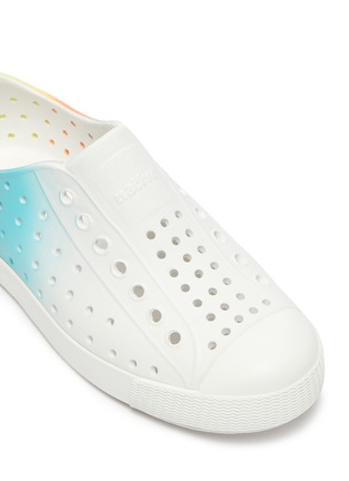 Detail View - Click To Enlarge - NATIVE  - Jefferson' ombré perforated kids slip-on sneakers