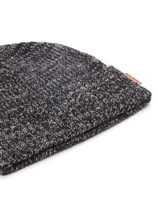 Detail View - Click To Enlarge - ACNE STUDIOS - Chunky ribbed knit wool beanie
