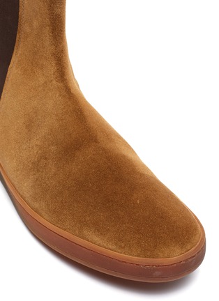 Detail View - Click To Enlarge - HENDERSON - Briac gum sole suede Chelsea boots