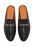 Detail View - Click To Enlarge - PEDDER RED - Ruth horsebeit leather slip on loafers