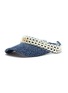 Main View - Click To Enlarge - LAURENCE & CHICO - Pearl embellished denim visor