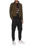 Figure View - Click To Enlarge - MONCLER - Padded down cardigan