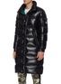 Detail View - Click To Enlarge - MONCLER - 'Hanoverian' snap button hooded puffer coat