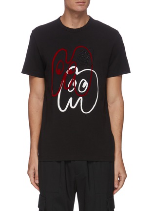 Main View - Click To Enlarge - MONCLER - 'Maglia' graphic print T-shirt