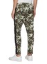 Back View - Click To Enlarge - MONCLER - 'Pantalone' camouflage print elastic drawstring waist pants