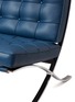 Detail View - Click To Enlarge - KNOLL - Barcelona leather chair – Dark Blue, Mediterranea