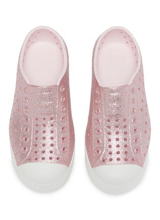 Figure View - Click To Enlarge - NATIVE  - Jefferson perforated kids slip-on sneakers