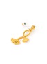 Detail View - Click To Enlarge - OSCAR DE LA RENTA - Pearl Embellished Gingko Earrings