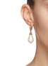 Figure View - Click To Enlarge - OSCAR DE LA RENTA - Pearl Pavéd Drop Earrings
