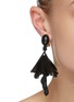 Figure View - Click To Enlarge - OSCAR DE LA RENTA - Mini Impatiens matte clip earrings