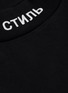  - HERON PRESTON - CTNMB embroidered turtleneck long sleeve T-shirt