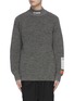 Main View - Click To Enlarge - HERON PRESTON - 'CTNMB' embroidered turtleneck wool sweater