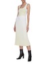 Figure View - Click To Enlarge - PH5 - Gore tank top sleeveless pleated midi dress