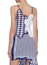 Back View - Click To Enlarge - PH5 - Titus houndstooth curve sleeveless tank top