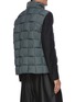 Back View - Click To Enlarge - BOTTEGA VENETA - Snap front intrecciato padded vest