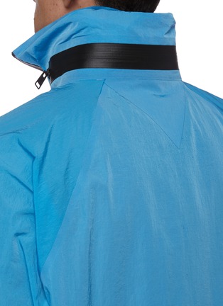 Detail View - Click To Enlarge - BOTTEGA VENETA - Waterproof washed nylon long parka coat