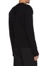 Back View - Click To Enlarge - BOTTEGA VENETA - Layered V neck merino wool sweater