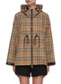Main View - Click To Enlarge - BURBERRY - Vintage check hooded jacket